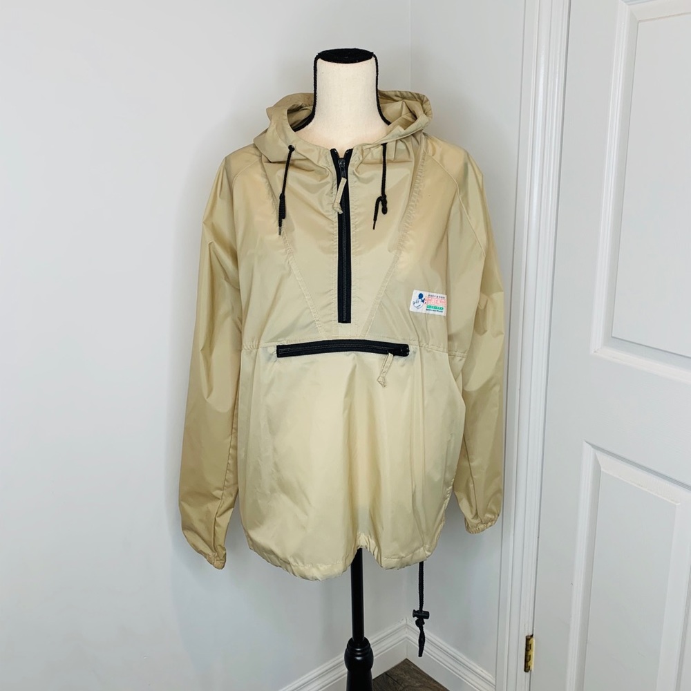 Women’s waterproof pullover windbreaker jacket